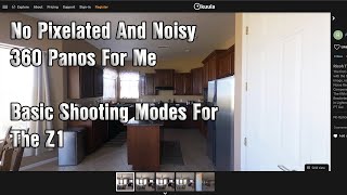 Ricoh Theta Z1 Basic Shooting Modes - Quick 360s but lower quality