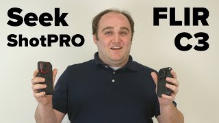 Seek ShotPRO vs FLIR C3 Thermal Camera Comparison