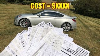 Genesis Coupe Maintenance Costs!