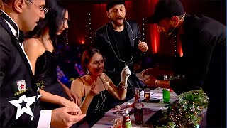 Illusionist WOWS Judges With his MAGIC CARDS! | Magicians Got Talent