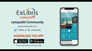 campusM Community app launched