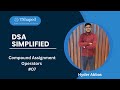 Assignment & Compound Assignment Operators in Java | Master DSA in Java By Hyder Abbas