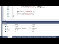 COSC-1420, Debugging in Visual Studio
