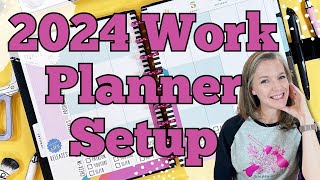 2024 Work Planner Setup