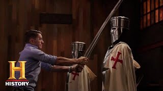 Forged in Fire: Crusader Sword IMPALES Final Round (Season 4) | History
