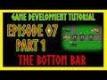 Java Game Development TUTORIAL - Episode #07 - Bottom Bar PART 1/2