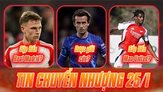 Bản Tin Chuyển Nhượng 25/1: Real Chèo Kéo Sao Bayern, Man United “Cướp” Sao Trẻ Arsenal