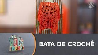 Alerta de tendência de MODA VERÃO: bata em crochê fácil de fazer