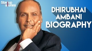 Dhirubhai Ambani Success Story | Reliance Industries Founder Biography | Startup Stories