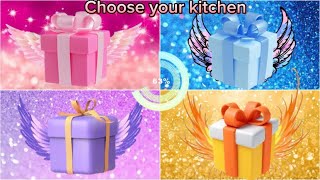 Choose your gift🎁💝✅ 4 gift box💝3 good and 1 bad gift challenge😍😃🤮🥰#pickonekickone