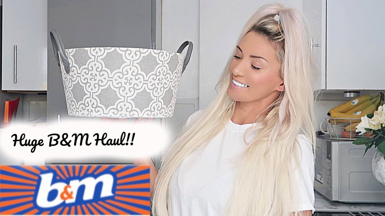 HUGE B&M HAUL | WHATS NEW JULY 2019 | HOMEWARE | CLEANING - YouTube