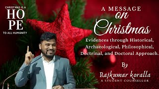 CHRISTMAS MESSAGE by Rajkumar koralla