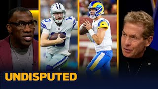 Can Cooper Rush go 5-0 as a starter in L.A. against Matthew Stafford's Rams? | NFL | UNDISPUTED