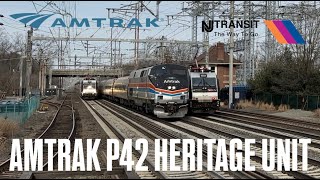 Amtrak Heritage P42 #130 | Princeton Junction | NEC