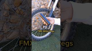 Dirt Bike FMX Rail Grind Pegs BMX Style