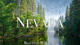 Nevada 4K Scenic Relaxation Film - Beautiful Relaxing Music - Amazing Nature