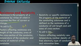 class 12 current electricity part 1 tamil