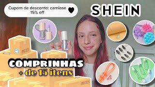 MUITAS COMPRINHAS NA SHEIN COISAS ALEATÓRIAS ÚTEIS/INÚTEIS para 🏠,autocuidado,acessórios e muito +