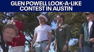 Glen Powell look-alike contest draws crowds in Austin | FOX 7 Austin