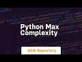 python max complexity