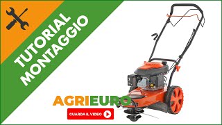 Redback S22V-T6 - Decespugliatore a ruote a benzina: montaggio