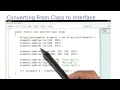 Converting from Class to Interface - Intro to Java Programming