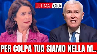 Belpietro UMILIA Laura Boldrini in DIRETTA! La sua reazione è IMPERDIBILE!