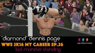 WWE 2K16 MyCareer - PPVs EP.26 - Payback (WWE Championship) - VS. Brock Lesnar (Last Man Standing)