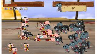 Ninja Warz - Boss Fight - Zombie Battle