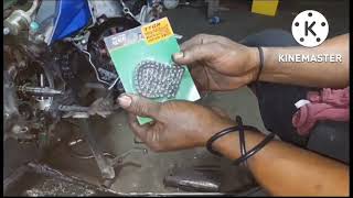 how to change noisi timing chain motorstar 110cc.