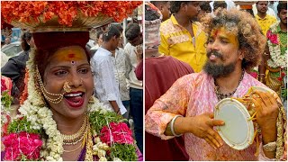 Sruthi Yadav Bonam 2024 | RK Puram Rakesh Anna at Bonalu 2024 | Golconda Badri Yadav Bonalu 2024