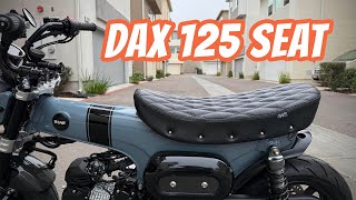 New Seat for the Honda Dax 125 - K-Speed DX023 Super Low Diamond