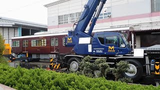 2022.04.14 阪急 正雀車庫 速報版 1314F新車搬入最終日。1364と1914が搬入されました。40番線に1009F梅田側4両出場。32番線の8006Fの台車が全て工場に取り込まれました。