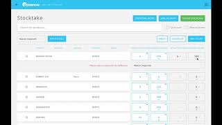 Stocktake Walkthough  - Epos Now