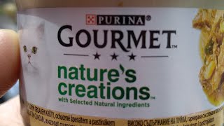 Purina Gourmet Nature's Creations Cat Food Review