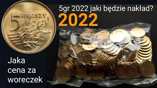 Szok 5 groszy 2022 właśnie się pojawiło, jaki będzie nakład? jaka cena za woreczek? Inwestycja 2023