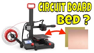 Using Circuit Board for 3D Printer Bed!
