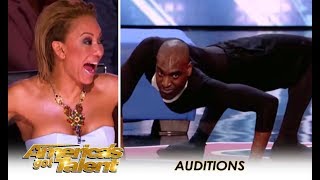 Troy James: Flexible Contortionist FREAKS OUT The Judges! | America's Got Talent 2018