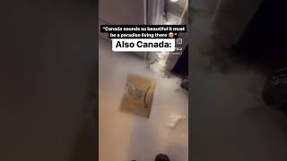 Amazon parcel stuck In Snow | Canada winter 2024-2025