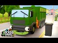 Clean-Up Trash (With Rebecca The Recycling Truck)｜Gecko's Songs｜Children's Music｜Trucks For Kids