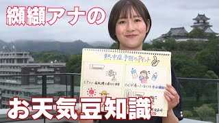 「纐纈琴巴アナのお天気豆知識～熱中症対策について～」2024/6/14放送