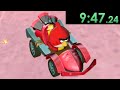 I tried speedrunning Angry Birds Go (and got a world record)