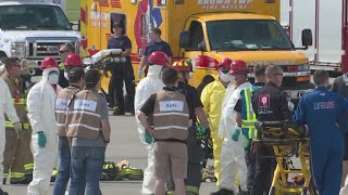 Airport disaster drill