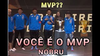 Reação do NOBRU ao Saber que era MVP do Mundial