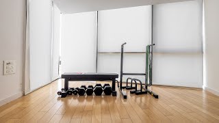My Minimal Home Gym Set-Up | doing more with less