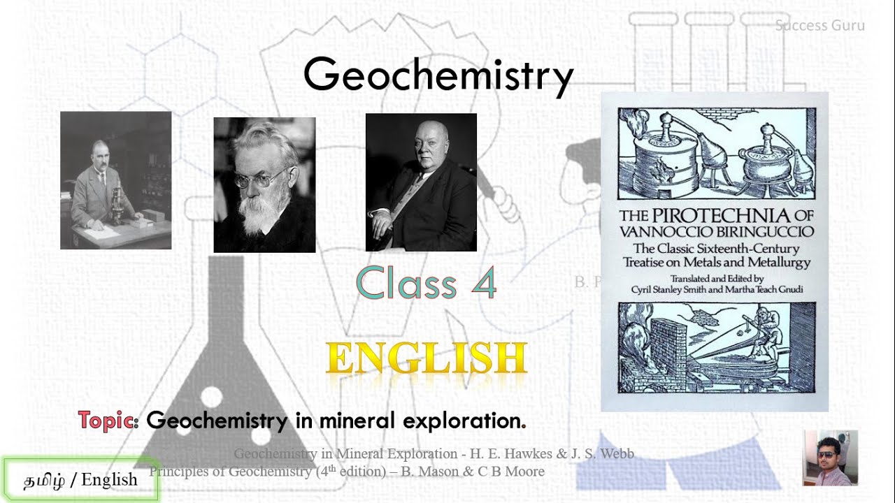 Geochemistry | Lecture Series || Lecture 4 - Geochemical Exploration ...