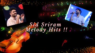 Sid Sriram Melody Hits | Best Of Sid Sriram | Sid Sriram Hits