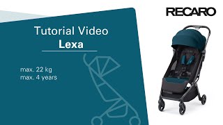 RECARO Lexa Tutorial Video • How to use the buggy