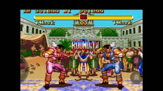 SUPER STREET FIGHTER II! T HAWK LONGPLAY without special move! ARCADE GAMES