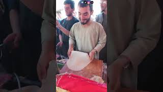 Delicious Afghani bolani making | #afghanistan #warzone #warrior #afghanifood